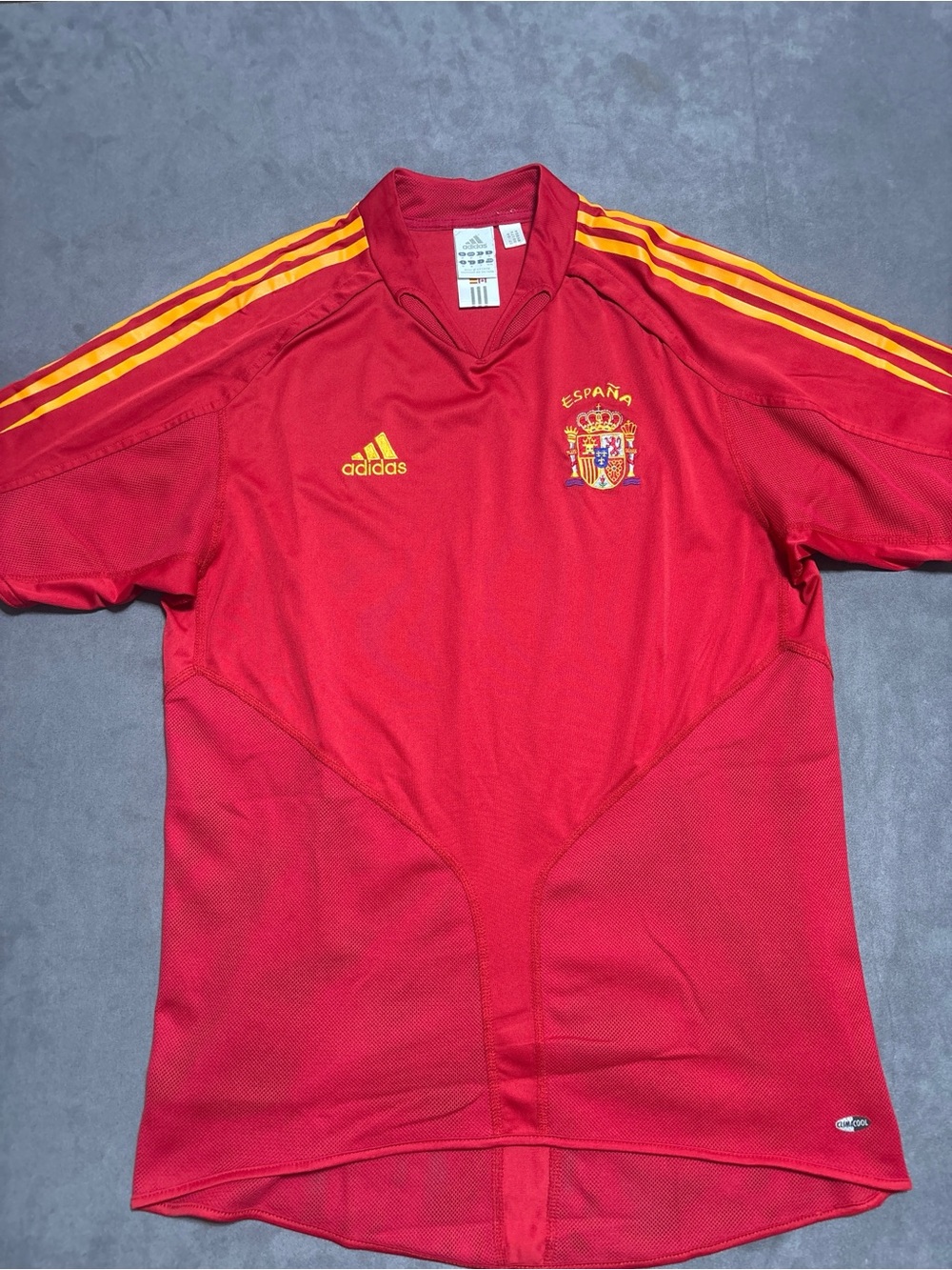 Adidas Spain National Team Soccer Jersey Shirt Red Size Medium 2006 World Cup